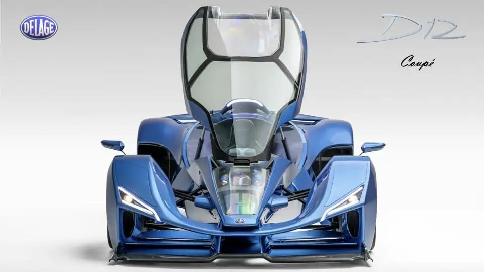 La marque de voiture Delage au Mondial de Paris 2024