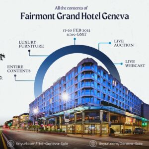 Fairmont Grand Hôtel vente aux enchères