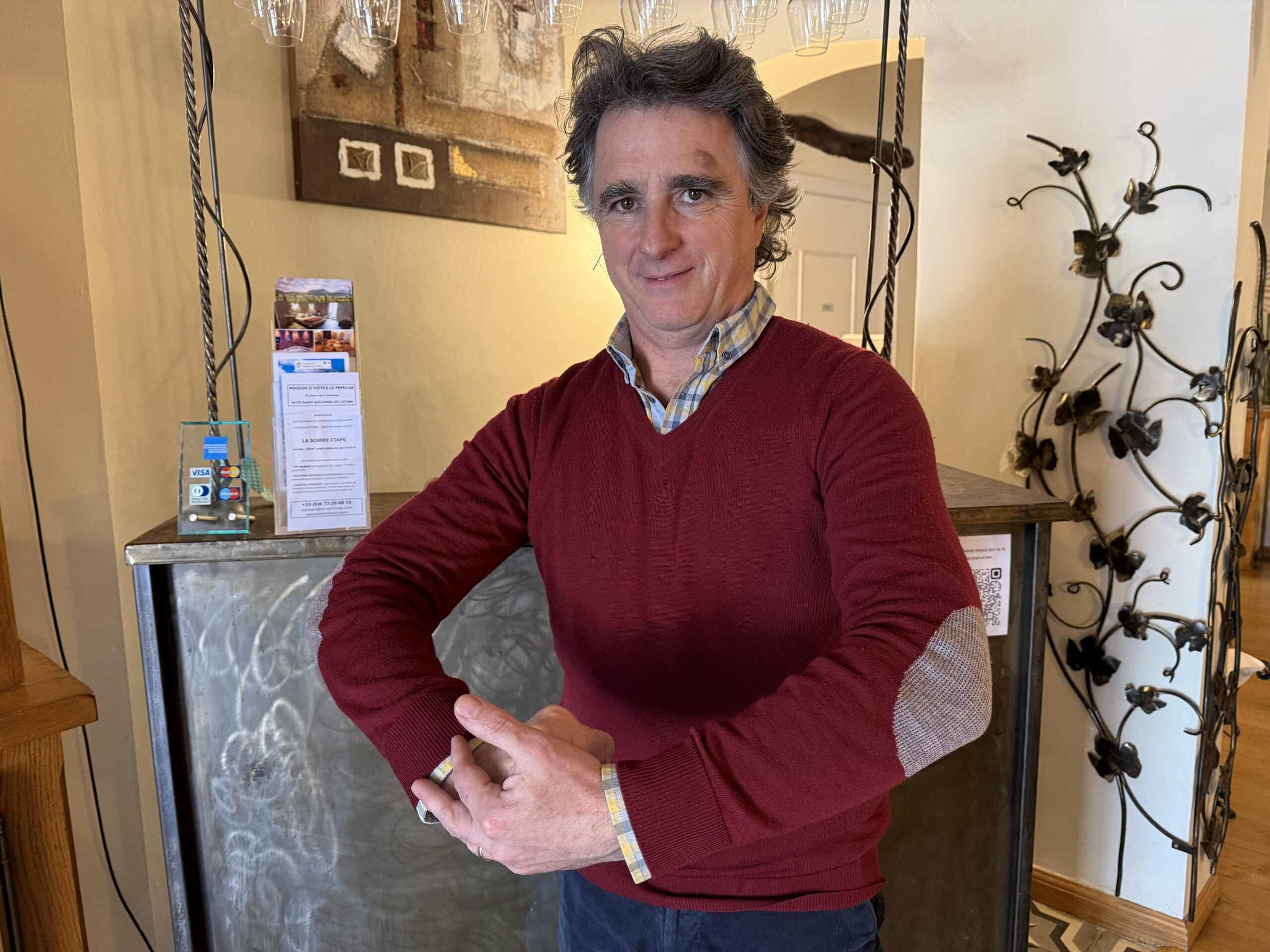 Virgile Joly, comment i la sauv&eacute; son copain, victime d'une cacahu&egrave;te. (C) Christian Goutorbe